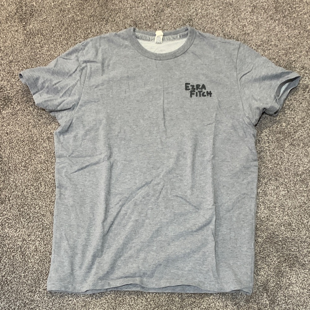 Abercrombie & Fitch Heather Gray Men's Tee